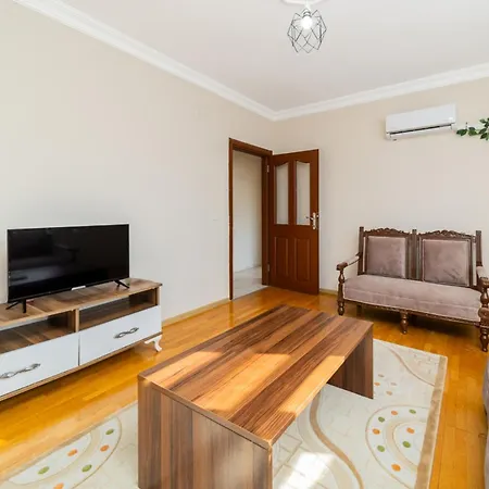 Central Flat W Balcony 10 Min To Hadrian Gates Apartment Antalya